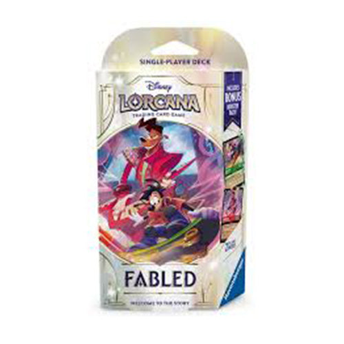 Disney Lorcana TCG Series 9 Fabled Single Player Deck (Pair)