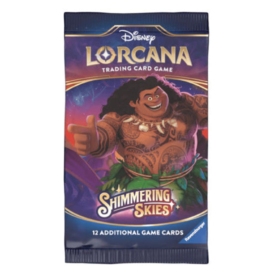 Disney Lorcana TCG Shimmering Skies Single Booster Pack