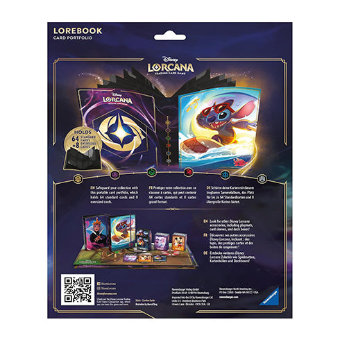 Disney Lorcana TCG The First Chapter 4PKT Porfolio - Stitch