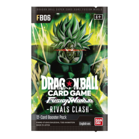 Dragon Ball Super Card Game Fusion World Rivals Clash Booster Box FB06