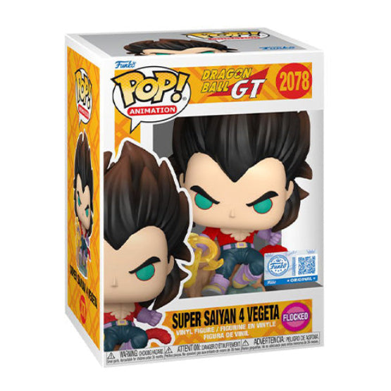 Dragon Ball: GT - Super Saiyan 4 Vegeta Flocked Pop! Vinyl