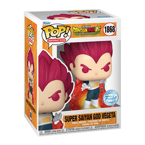 Dragon Ball Super: Broly - Super Saiyan God Vegeta Pop! Vinyl
