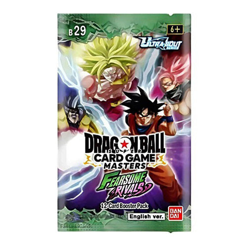 Dragon Ball Super Card Game Masters Fearsome Rivals Booster Box B29