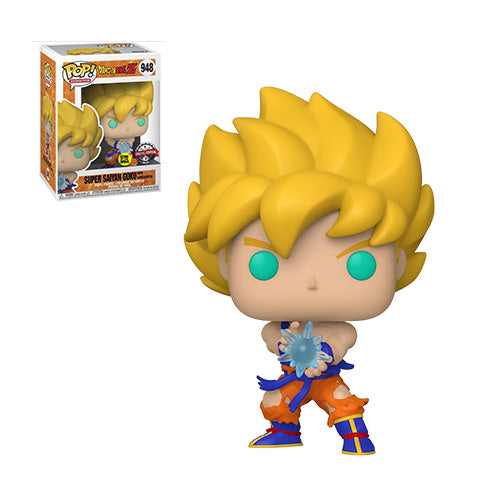 Dragon Ball Z - Super Saiyan Goku with Kamehameha Wave Glow Pop! Vinyl