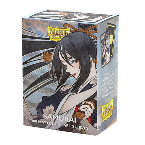 Dragon Shield 100ct Matte Dual Art Samurai Sleeves