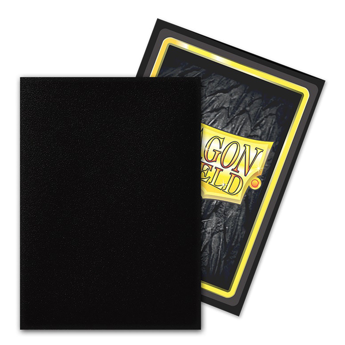 Dragon Shield Standard 100ct Non Glare Matte Black Sleeves 63x88mm