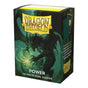 Dragon Shield 100ct Standard Size Dual Matte Metallic Green (Power) Sleeves