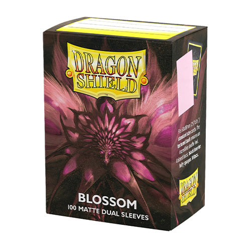 Dragon Shield Standard 100ct Dual Matte Blossom Pastel Pink Sleeves 63x88mm
