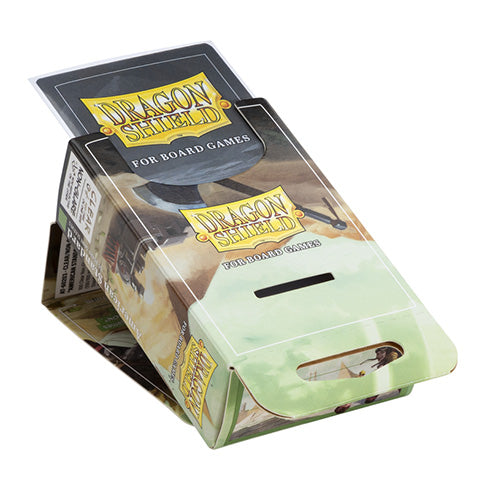 Dragon Shield Board Game Sleeves - Clear Non-Glare - American Standard 57x89mm 100ct
