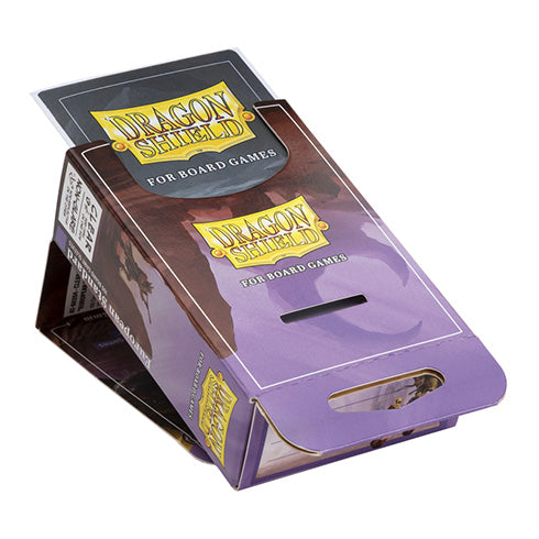 Dragon Shield Board Game Sleeves - Clear Non-Glare - European Standard 59x92mm 100ct