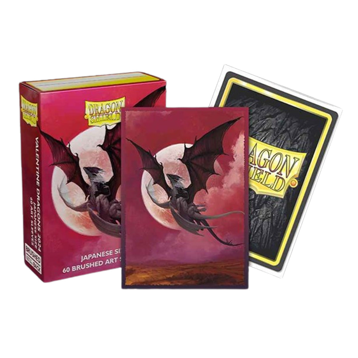 Dragon Shield Japanese 60ct Valentine 2024 Art Sleeves 59x86mm