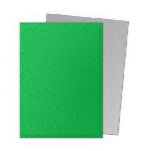 Dragon Shield Standard 100ct Dual Matte Apple Green/Silver Sleeves 63x88mm