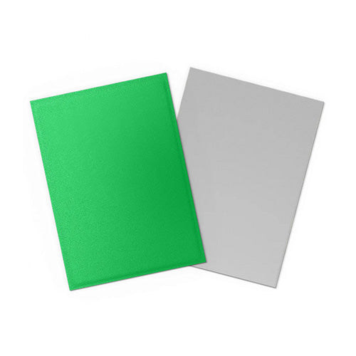 Dragon Shield Standard 100ct Dual Matte Apple Green/Silver Sleeves 63x88mm