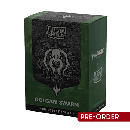 Dragon Shield Standard 100ct Matte Dual Art Magic MTG Guildpact Series Golgari Swarm Sleeves