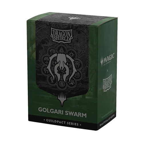 Dragon Shield Standard 100ct Matte Dual Art Magic MTG Guildpact Series Golgari Swarm Sleeves