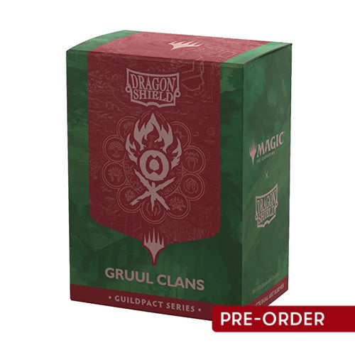Dragon Shield Standard 100ct Matte Dual Art Magic MTG Guildpact Series Gruul Clans Sleeves