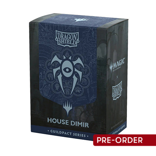 Dragon Shield Standard 100ct Matte Dual Art Magic MTG Guildpact Series House Dimir Sleeves