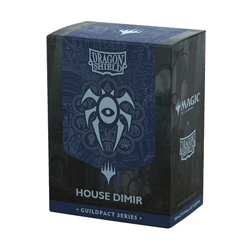 Dragon Shield Standard 100ct Matte Dual Art Magic MTG Guildpact Series House Dimir Sleeves