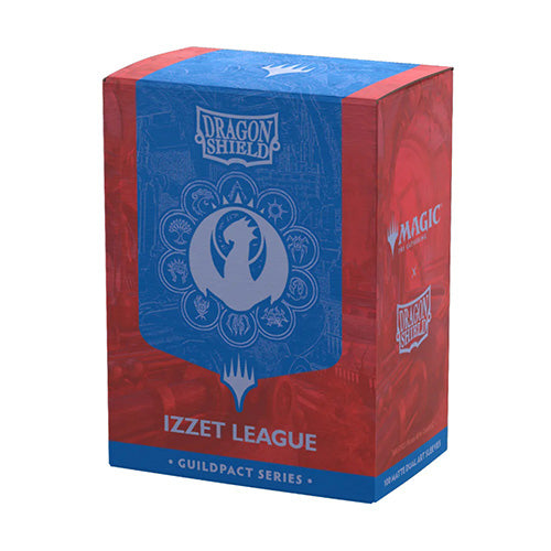 Dragon Shield Standard 100ct Matte Dual Art Magic MTG Guildpact Series Izzet League Sleeves