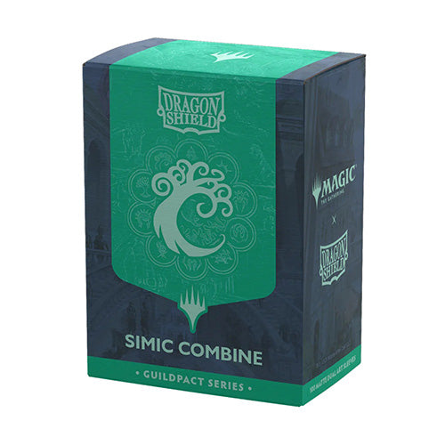 Dragon Shield Standard 100ct Matte Dual Art Magic MTG Guildpact Series Simic Combine Sleeves