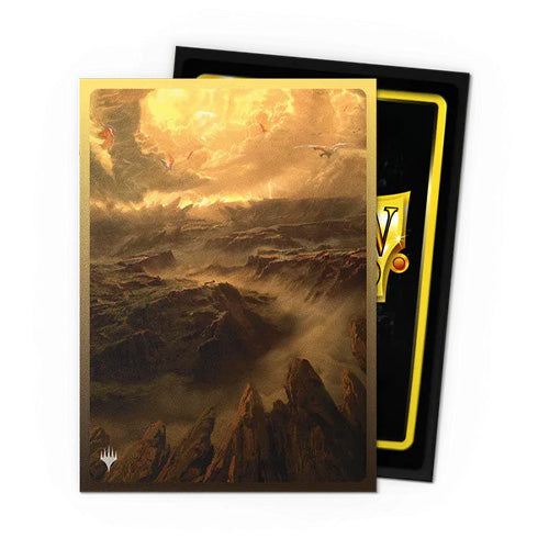 Dragon Shield Standard 100ct Matte Dual Art Magic MTG Landfall Series Arid Mesa Sleeves