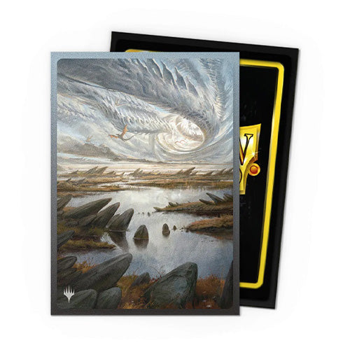 Dragon Shield Standard 100ct Matte Dual Art Magic MTG Landfall Series Marsh Flats Sleeves