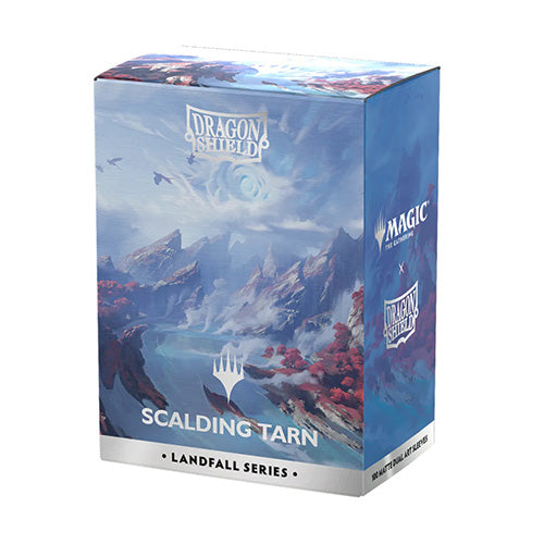 Dragon Shield Standard 100ct Matte Dual Art Magic MTG Landfall Series Scalding Tarn Sleeves