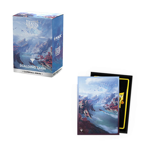 Dragon Shield Standard 100ct Matte Dual Art Magic MTG Landfall Series Scalding Tarn Sleeves