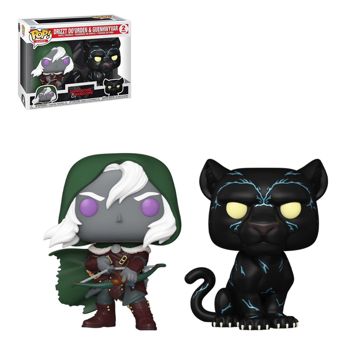 Dungeons & Dragons - Drizzt Do'Urden & Guenhwyvar Pop! Vinyl 2-Pack
