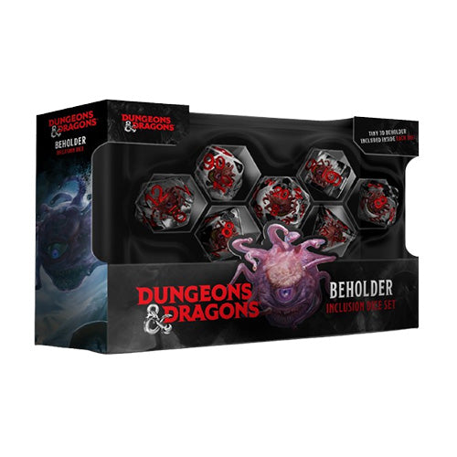 Dungeons & Dragons Beholder Resin Dice Set