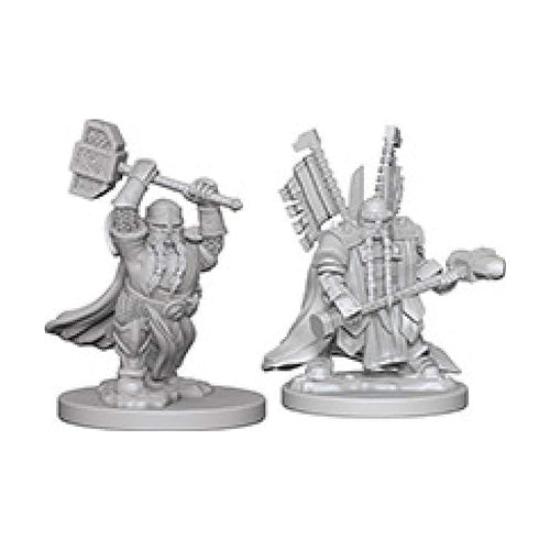 Dungeons & Dragons D&D Nolzur's Marvelous Unpainted Minis Dwarf Male Paladin