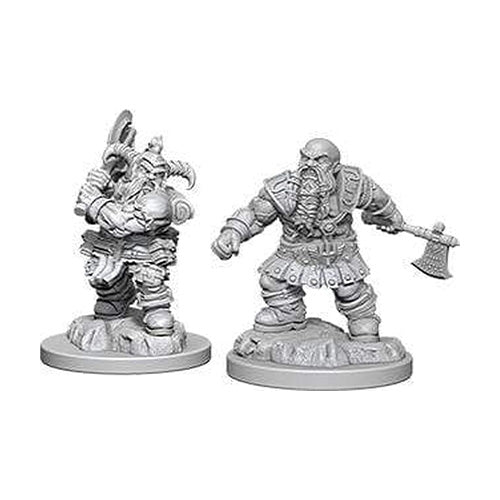 Dungeons & Dragons D&D Nolzur's Marvelous Unpainted Minis Dwarf Male Paladin