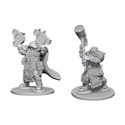 Dungeons & Dragons D&D Nolzur's Marvelous Unpainted Minis Dwarf Male Paladin
