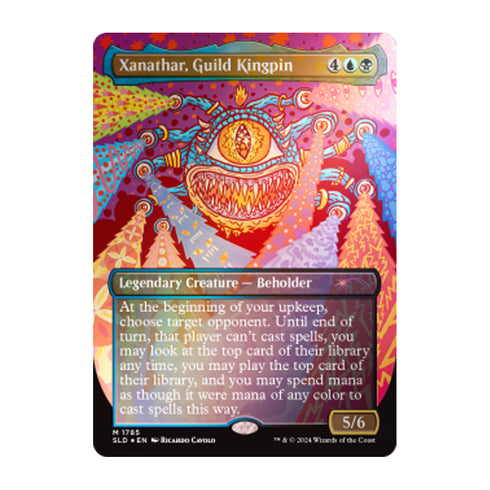 Magic Secret Lair x Dungeons & Dragons Death Is in the Eyes of the Beholder Foil Edition