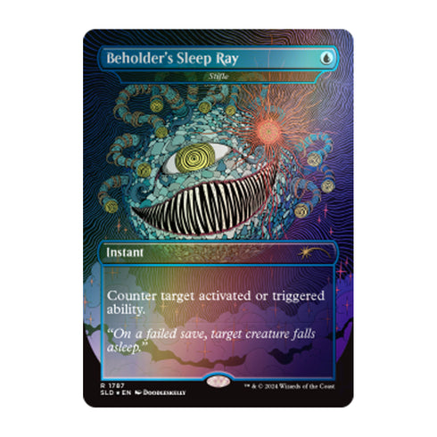 Magic Secret Lair x Dungeons & Dragons Death Is in the Eyes of the Beholder Foil Edition