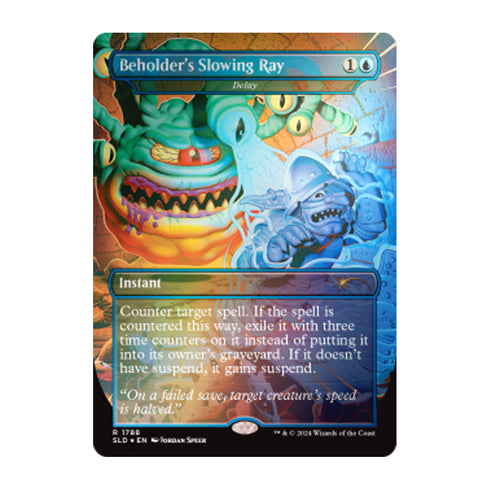 Magic Secret Lair x Dungeons & Dragons Death Is in the Eyes of the Beholder Foil Edition