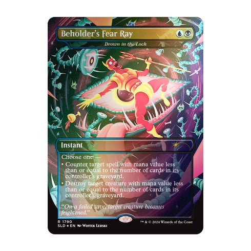 Magic Secret Lair x Dungeons & Dragons Death Is in the Eyes of the Beholder Foil Edition