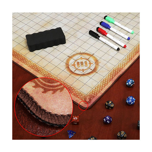 ENHANCE Tabletop Deluxe Rubber RPG Grid Mat Campaign Kit