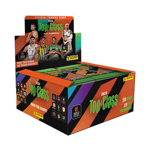 EURO LEAGUE Top Class Basketball Trading Cards Booster Box