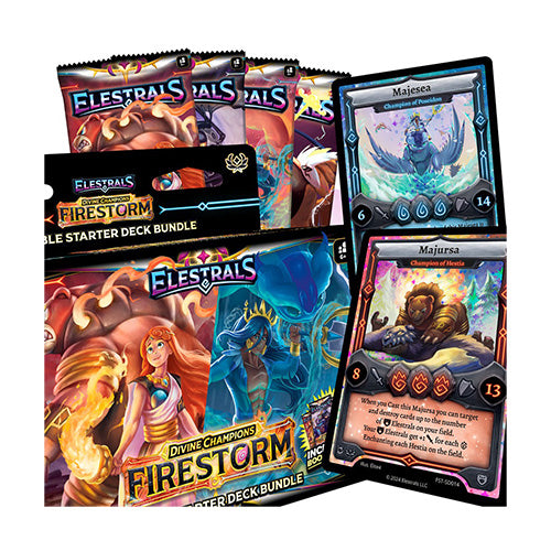 Elestrals TCG Hestia and Poseidon Starter Deck