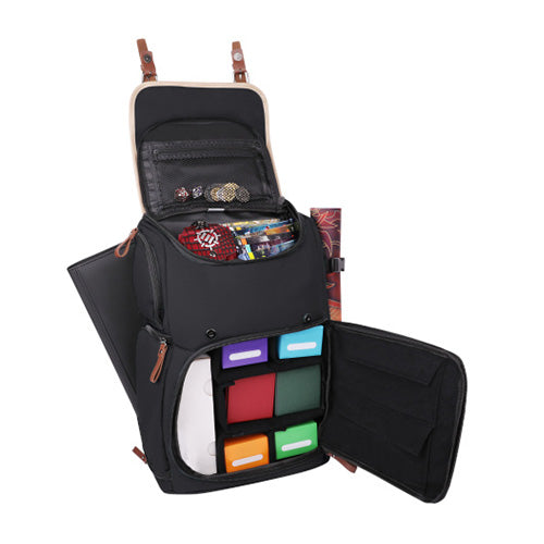 Enhance Designer Edition Full Size Trading Card Storage Box Backpack Black