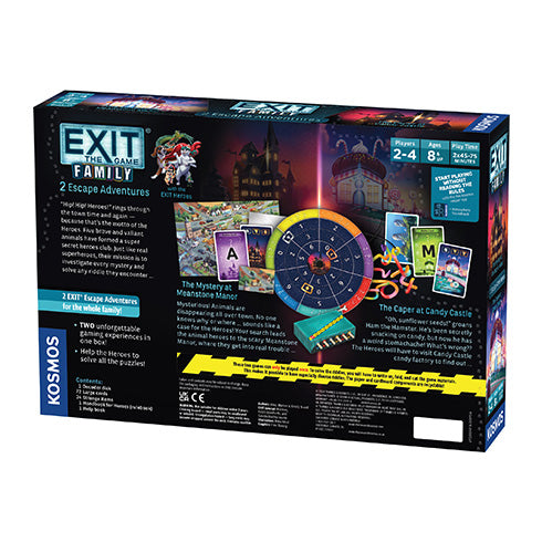 Exit the Game Family - 2 Escape Adventures (2-in-1 Bundle)