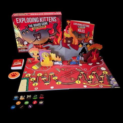 Exploding Kittens The Board Game Super Fan Edition