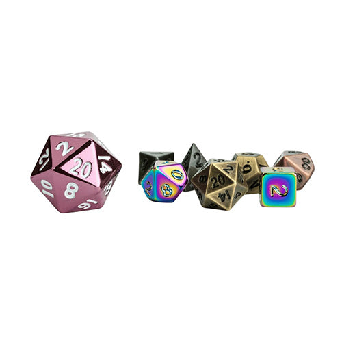 Fanroll Mystery Misfit Mini Metal Polyhedral Dice Set Blind Bag