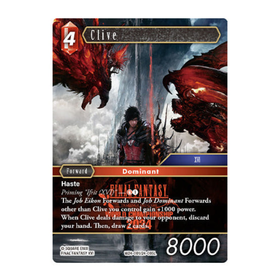 Final Fantasy TCG World Champion Decks 2024
