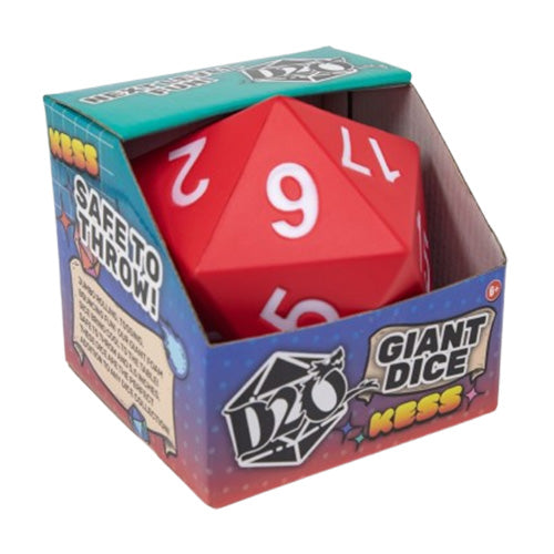 Foam Dice D20 Red