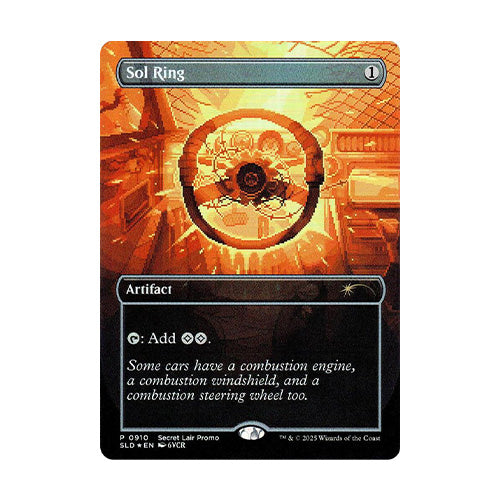 Foil Sol Ring Promo Card Secret Lair Exclusive