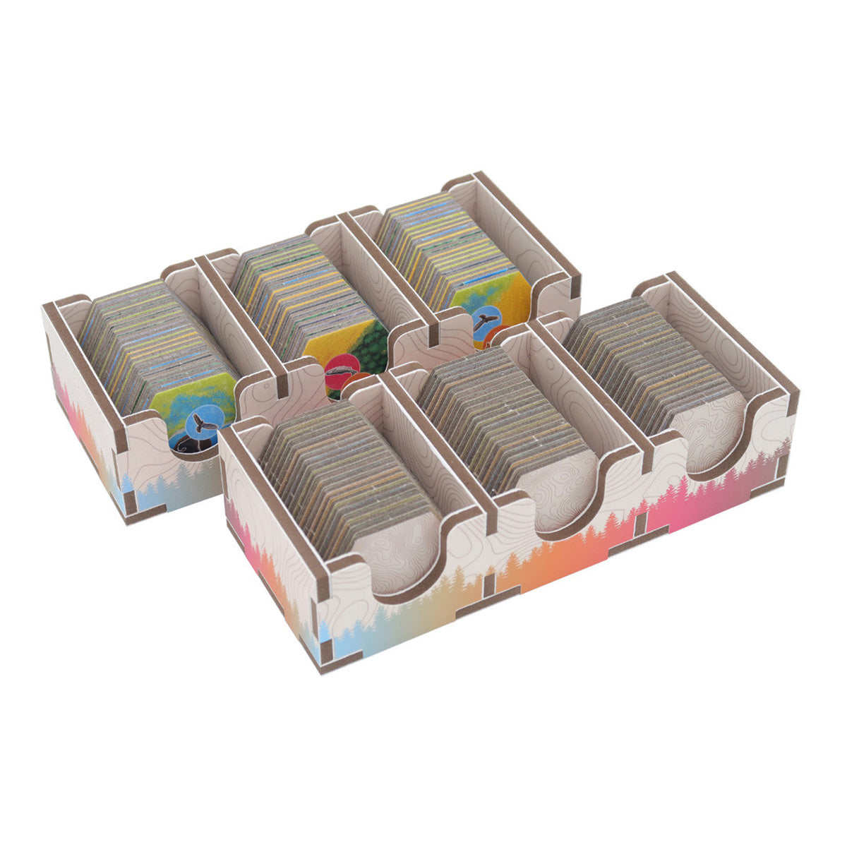 Folded Space Game Colour Inserts - Cascadia
