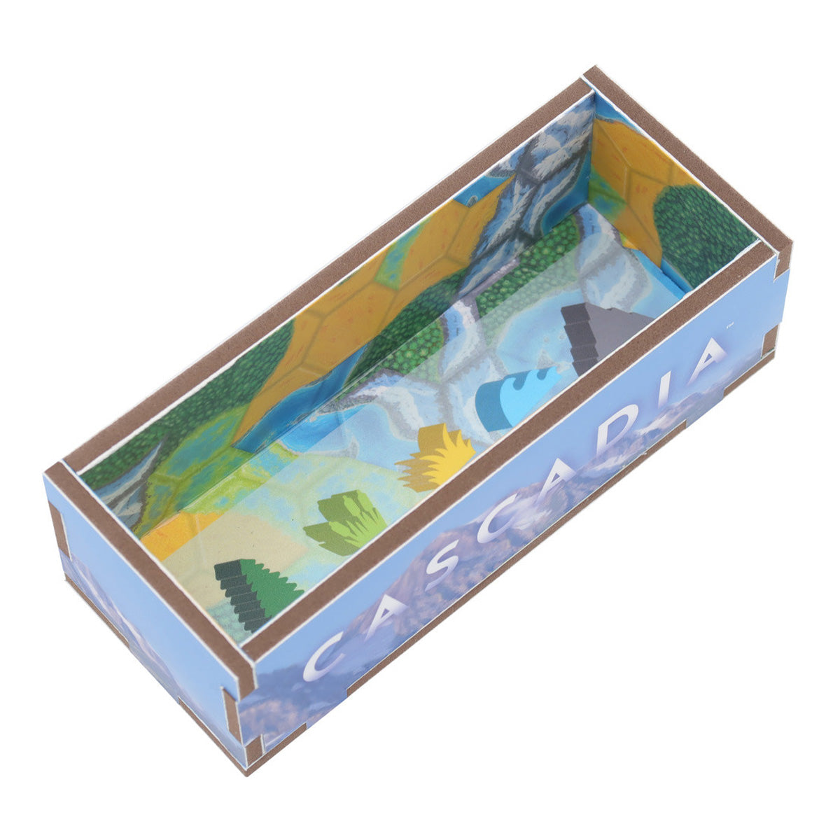 Folded Space Game Colour Inserts - Cascadia