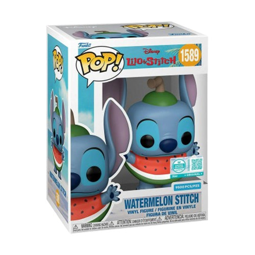 Funko Pop! Limited Edition Watermelon Stitch #1589 + Headphones #1590 w/ Protectors (Set of 2)